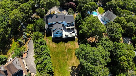 Centerville Cape Cod vacation rental - Aerial view of 192 Great Marsh Rd Centerville Cape Cod