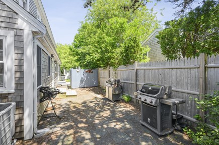 Harwich Port Cape Cod vacation rental - Outdoor Patio area with outdoor shower and grill.