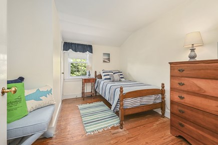 Harwich Port Cape Cod vacation rental - Bedroom #4 with Twin bed , dresser and closet.