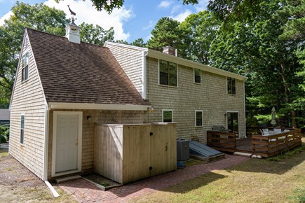 Osterville Cape Cod vacation rental - Back Of Home - Large Deck off Kitchen