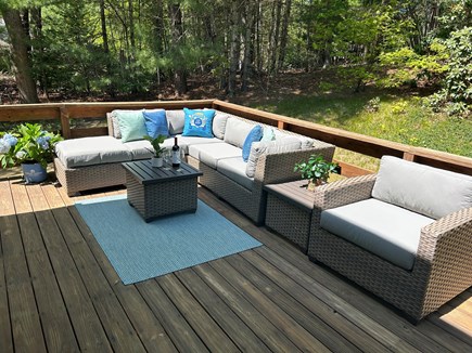 Osterville Cape Cod vacation rental - Outdoor Lounging & Propane Fire pit
