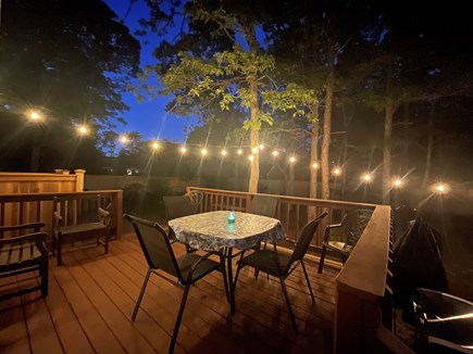 South Yarmouth Cape Cod vacation rental - Deck directly off of kitchen for those beautiful evenings
