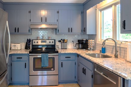 South Yarmouth Cape Cod vacation rental - Fully stocked kitchen, right off the deck