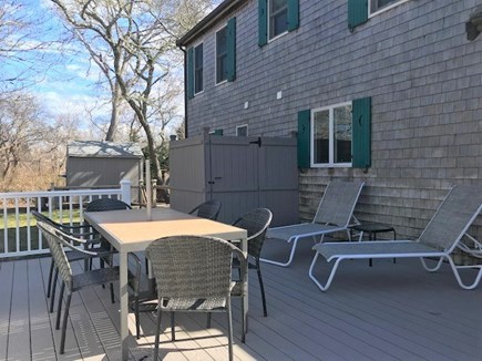 Eastham Cape Cod vacation rental - Deck and Outside Shower