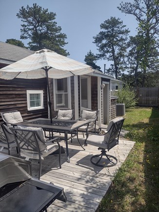 South Wellfleet Cape Cod vacation rental - Gas grill on deck