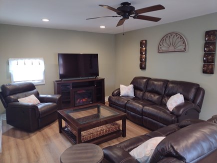 South Wellfleet Cape Cod vacation rental - Living room to relax or meet up and plan your days adventures