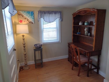 South Wellfleet Cape Cod vacation rental - Alcove with desk for laptop or writing post cards
