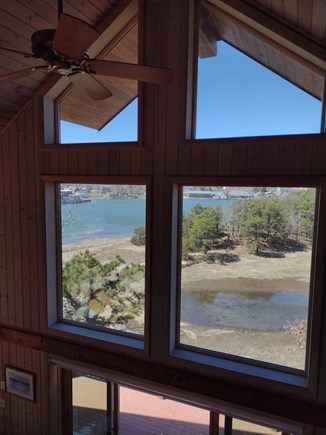 Wellfleet Cape Cod vacation rental - Water views looking from the loft area.