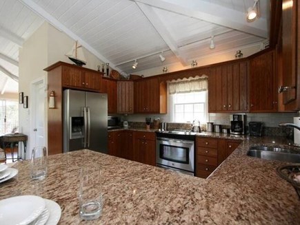 East Orleans Cape Cod vacation rental - Kitchen with eat-in counter space.