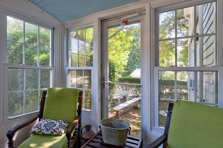 Brewster Cape Cod vacation rental - Quiet screened in porch to relax in the evening.