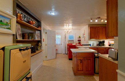 Brewster Cape Cod vacation rental - Spacious eat in kitchen.
