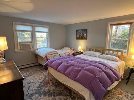 Sheep Pond Estates, Brewster Cape Cod vacation rental - Downstairs Bedroom with 1 Queen and 1 Twin size beds