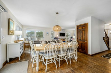 Chatham Cape Cod vacation rental - Dining area with seating for eight guests.