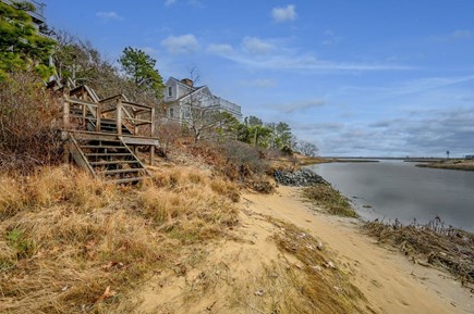 Chatham Cape Cod vacation rental - Stairway to the beachfront.