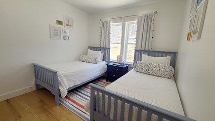Truro Cape Cod vacation rental - Second floor bedroom with two twins