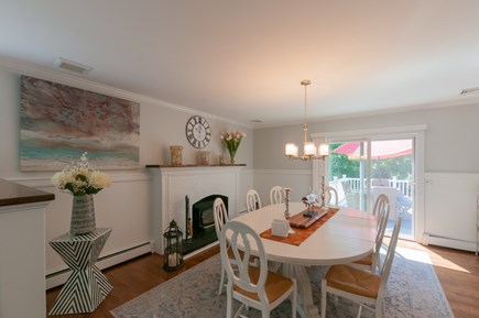 West Barnstable Cape Cod vacation rental - Dining area.