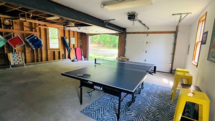 Wellfleet Cape Cod vacation rental - Ping pong table in garage