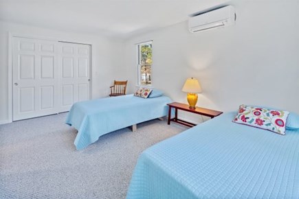 Wellfleet Cape Cod vacation rental - 2nd floor twin bedroom with new carpeting for softness under feet