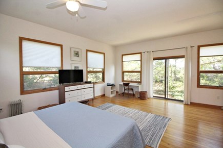 Wellfleet Cape Cod vacation rental - First floor bedroom with king bed