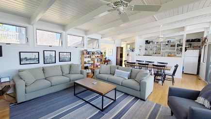 Wellfleet Cape Cod vacation rental - Open main living area with comfortable furnishings