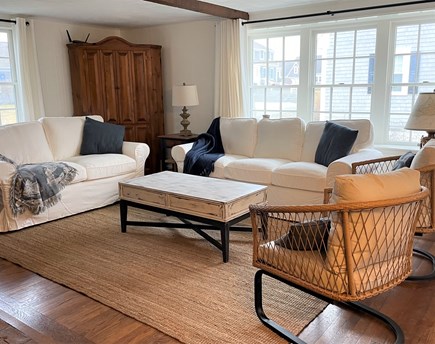 Harwich Port Cape Cod vacation rental - Light and bright living room