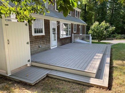 Sandwich, In Village across Shawme Pond Cape Cod vacation rental - Deck and Outdoor Shower