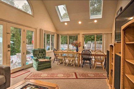 Mashpee Cape Cod vacation rental - Large living area and dining space