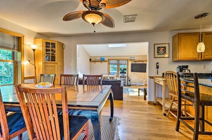 Mashpee Cape Cod vacation rental - Open concept dining room