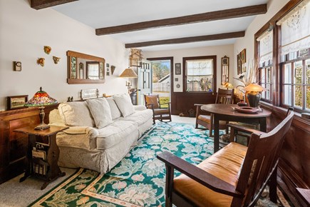 West Harwich Cape Cod vacation rental - Living room with couch and plenty of comfy seating