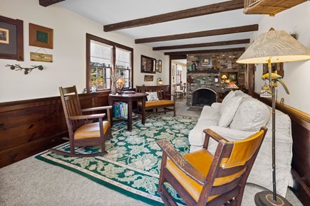 West Harwich Cape Cod vacation rental - Living room with cottage ambiance