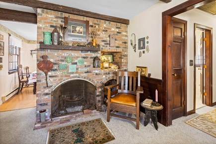 West Harwich Cape Cod vacation rental - Decorative hearth