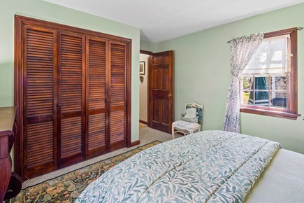 West Harwich Cape Cod vacation rental - Main bedroom with TV in closet