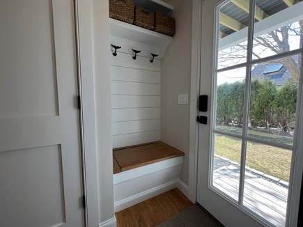 Chatham  Cape Cod vacation rental - Back Entry, just outside is Outdoor Shower