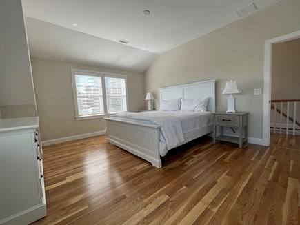 Chatham  Cape Cod vacation rental - 2nd Floor King Bedroom with ensuite Bathroom with double sinks.