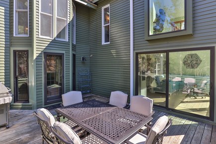 Wellfleet Cape Cod vacation rental - Deck and Outside Eating Area