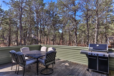 Wellfleet Cape Cod vacation rental - Gas Grill On The Deck