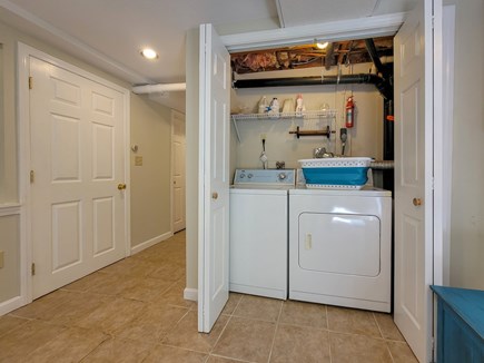 Centerville Cape Cod vacation rental - Lower level laundry