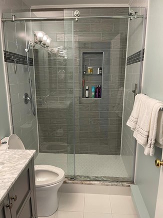 Brewster Cape Cod vacation rental - First floor full bathroom with walk in shower