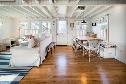 Truro Cape Cod vacation rental - Dining Table with Bench seating