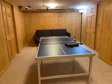 Dennis Cape Cod vacation rental - Basement with Ping Pong Table