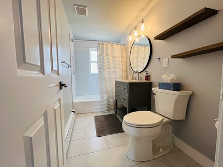 Dennis Port Cape Cod vacation rental - Bathroom with tub/shower combo