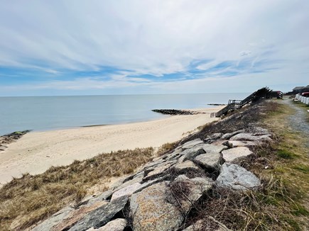 Dennis Port Cape Cod vacation rental - Sea Street Beach .7 miles from home (15 min walk, 3 min drive)