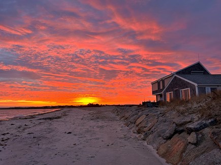 South Yarmouth Cape Cod vacation rental - There are beautiful sunsets in view of the house every day.
