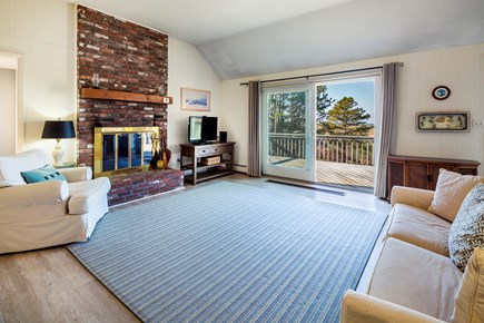 North Eastham Cape Cod vacation rental - Open Living Area with Bay View