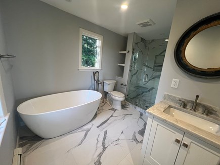 North Eastham Cape Cod vacation rental - Luxury soaking tub and shower