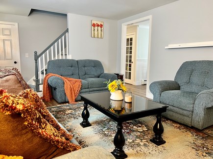 Centerville Cape Cod vacation rental - Living room with cable tv.