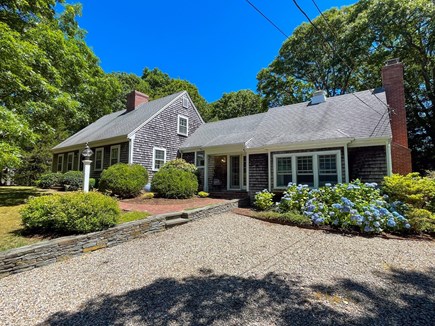 Orleans Cape Cod vacation rental - View of the front of the house from the driveway.