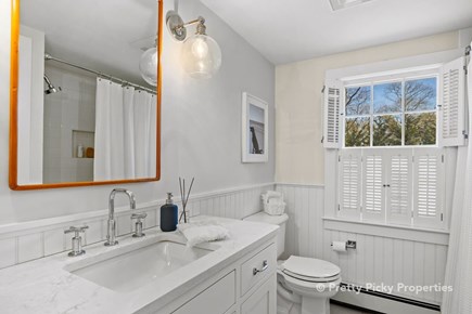 Orleans Cape Cod vacation rental - Master bath on the first floor.