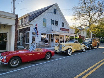 Chatham Cape Cod vacation rental - Our daily antique car show...