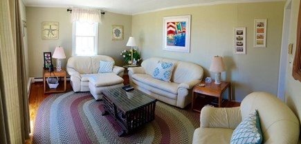 Falmouth Heights Cape Cod vacation rental - Den with TV